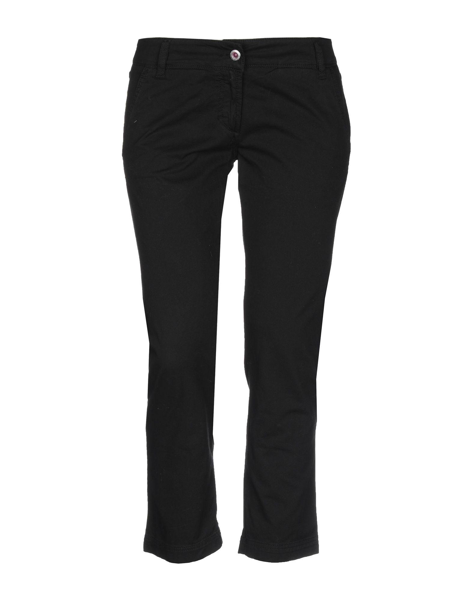 Брюки-капри  - Белый,Коричневый,Серый,Синий,Черный цвет