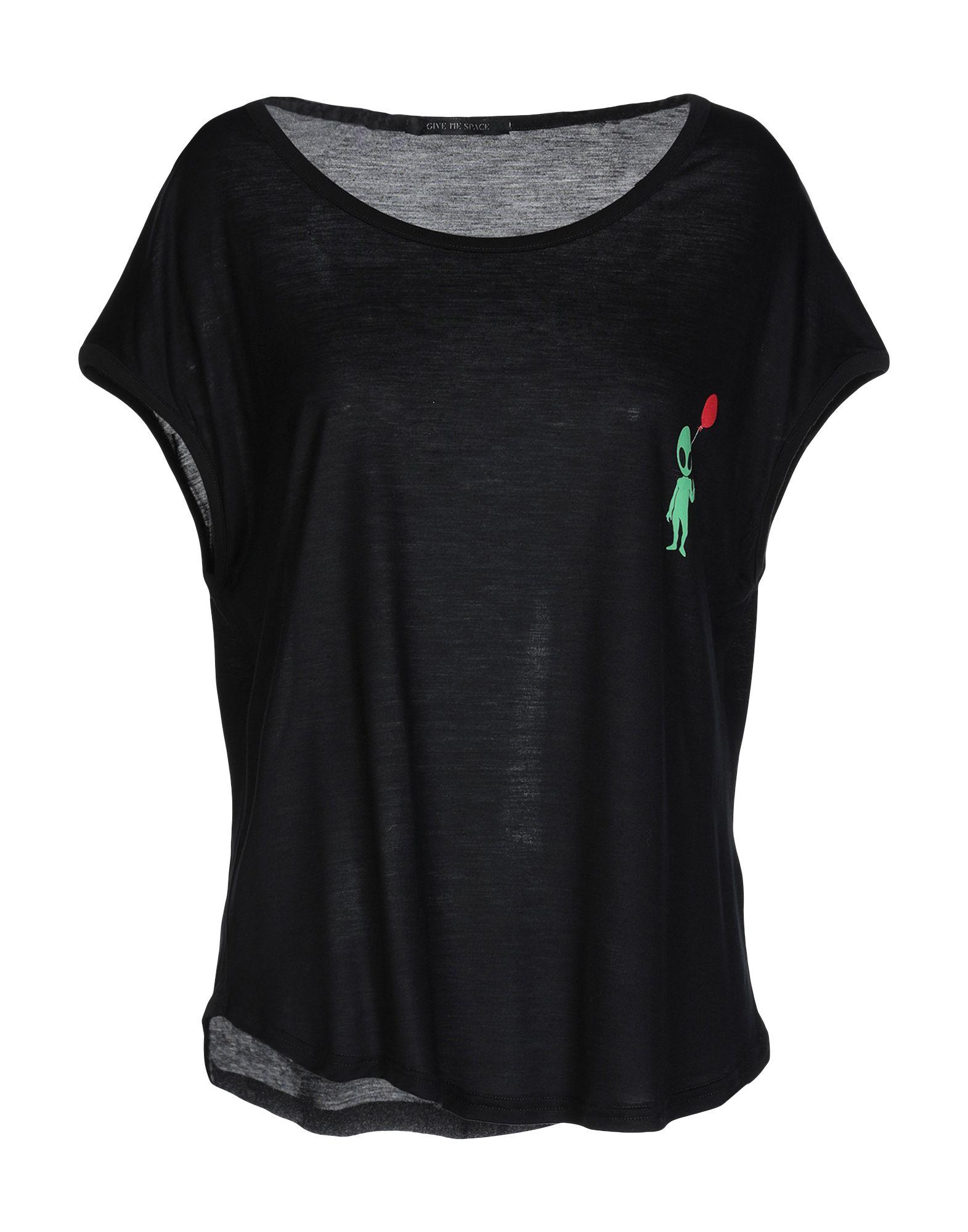 Футболка  - Черный цвет