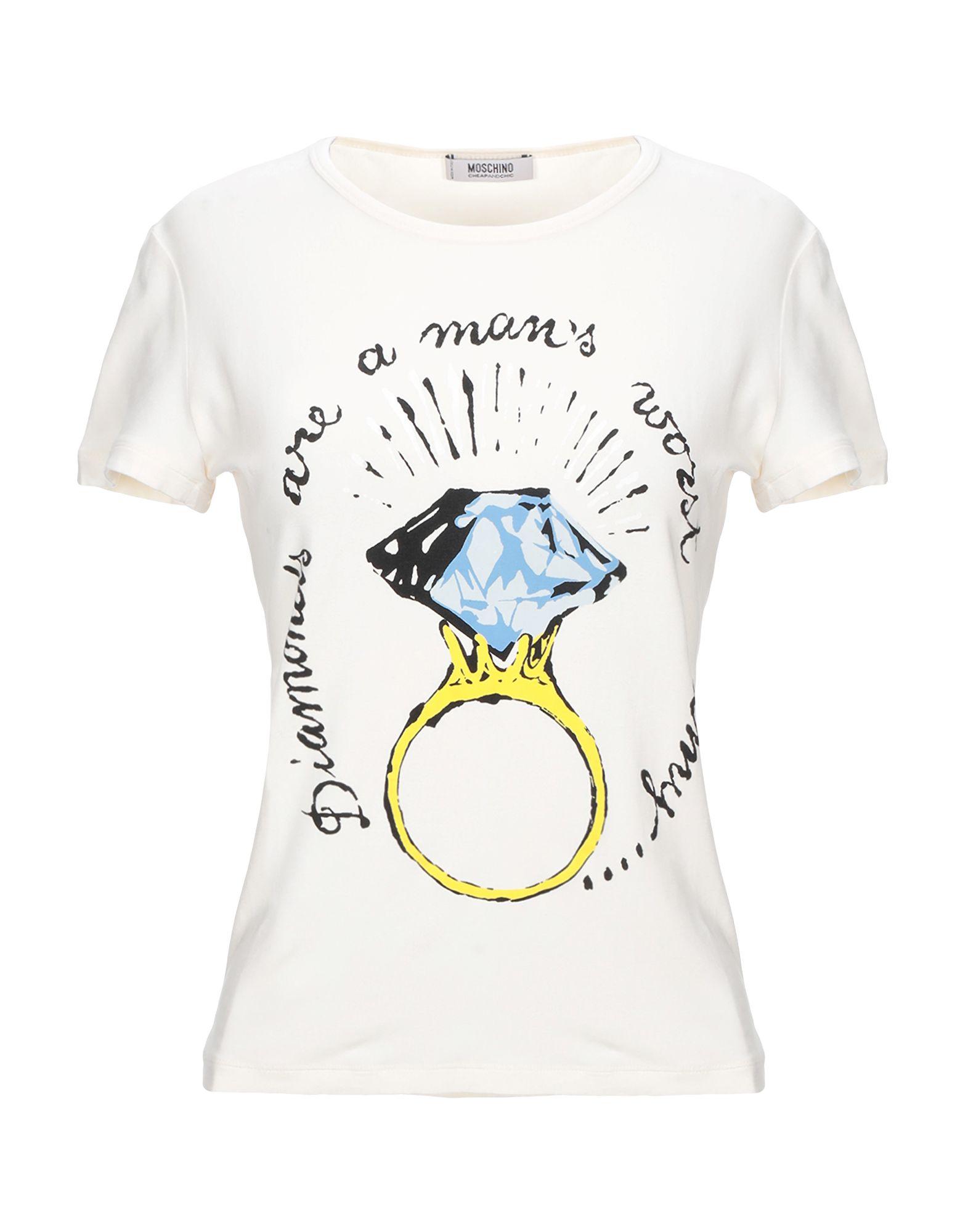 Футболка MOSCHINO CHEAP AND CHIC