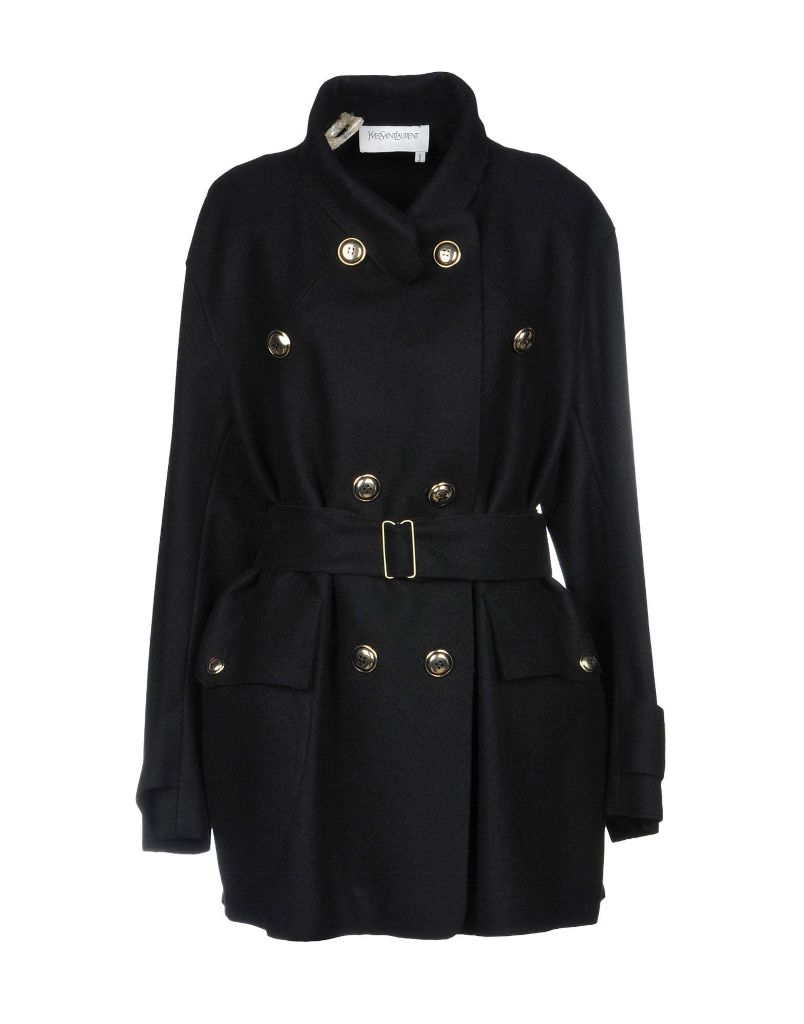 Пальто SAINT LAURENT
