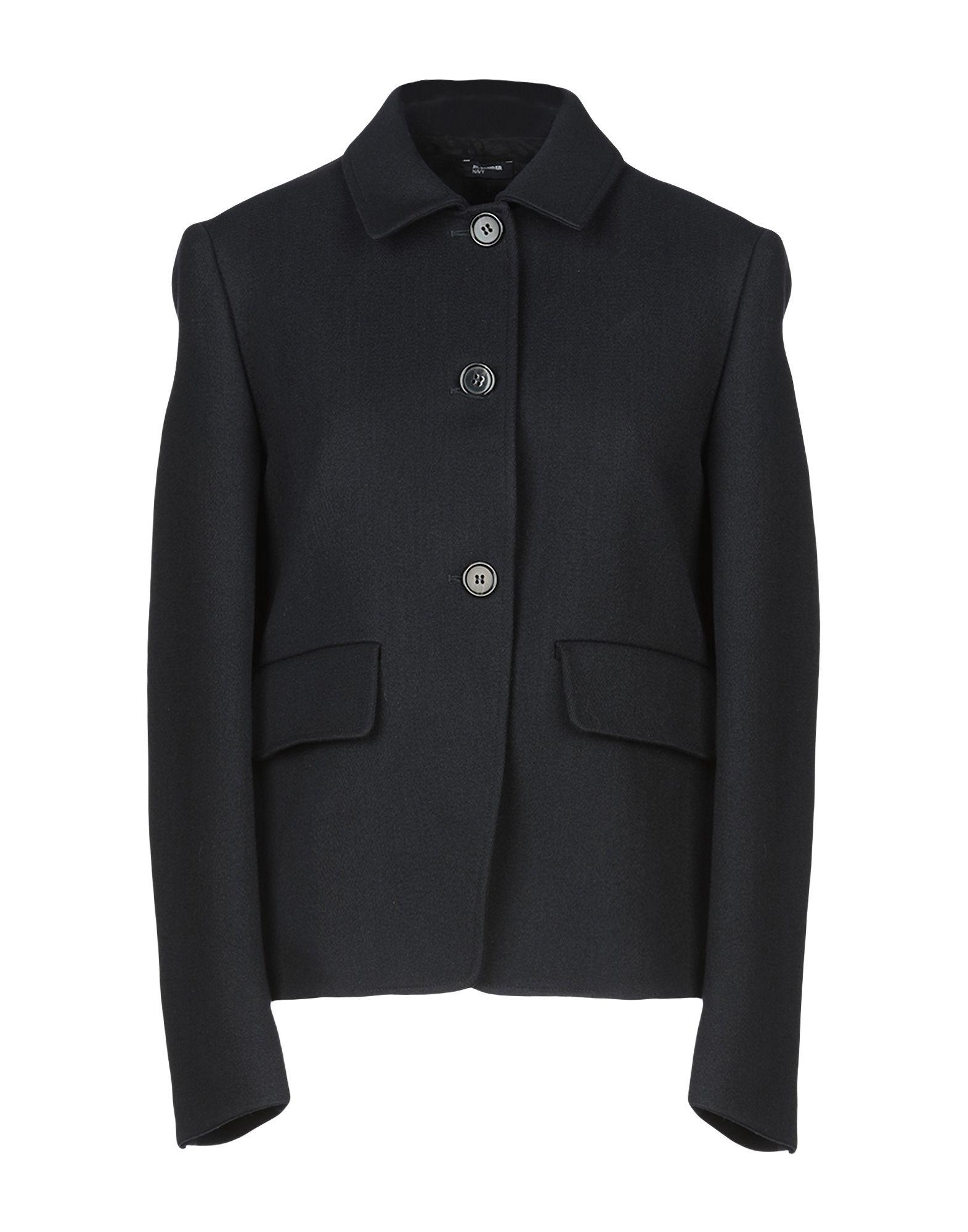 Пальто JIL SANDER NAVY