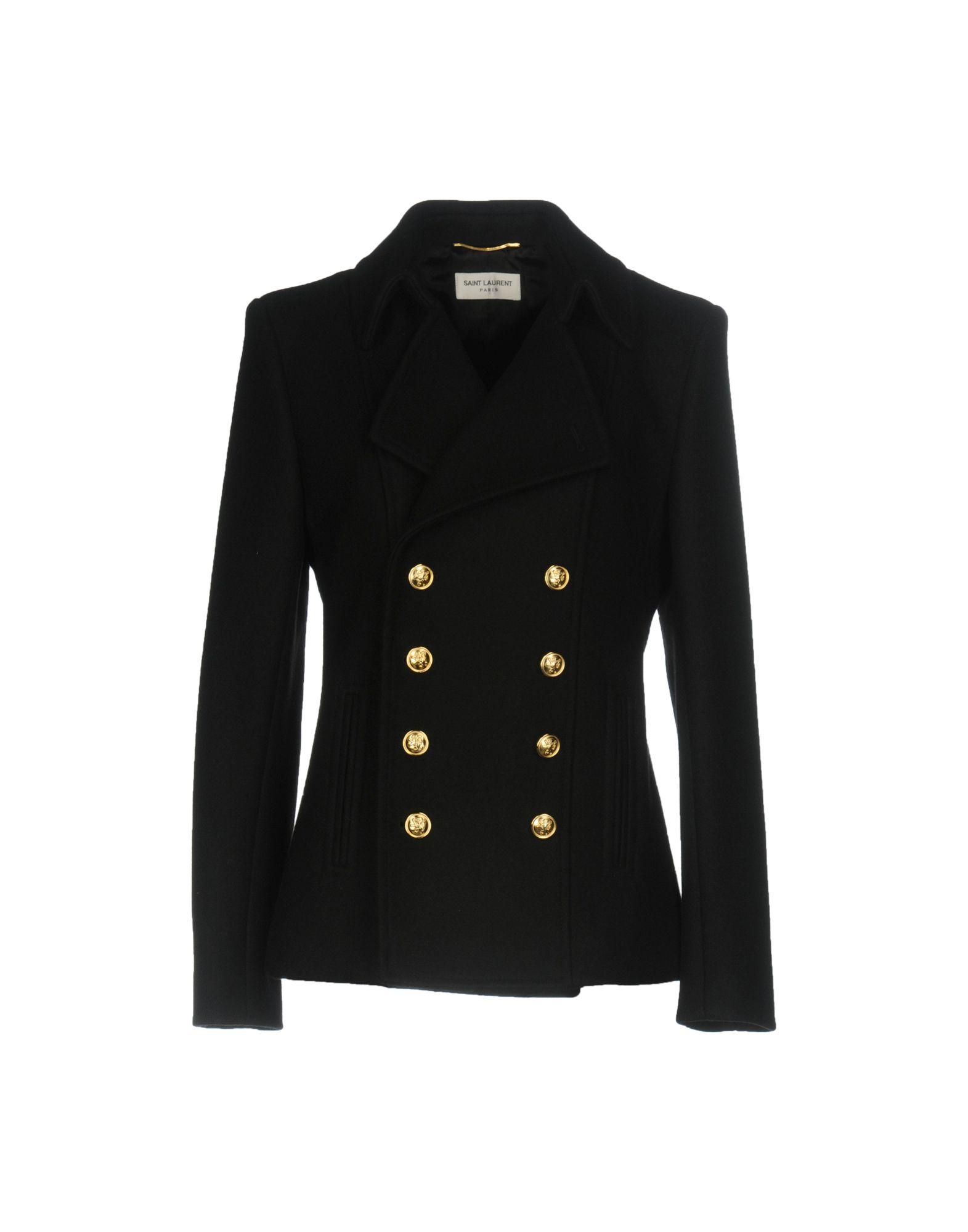 Пальто SAINT LAURENT