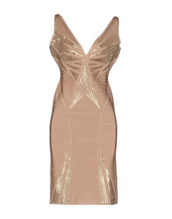 Платье HERVÉ LÉGER BY MAX AZRIA