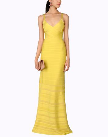 Платье HERVÉ LÉGER BY MAX AZRIA