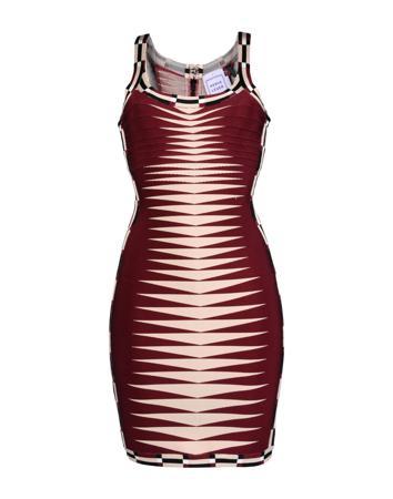 Платье HERVÉ LÉGER BY MAX AZRIA