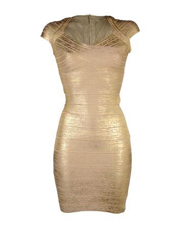 Платье HERVÉ LÉGER BY MAX AZRIA