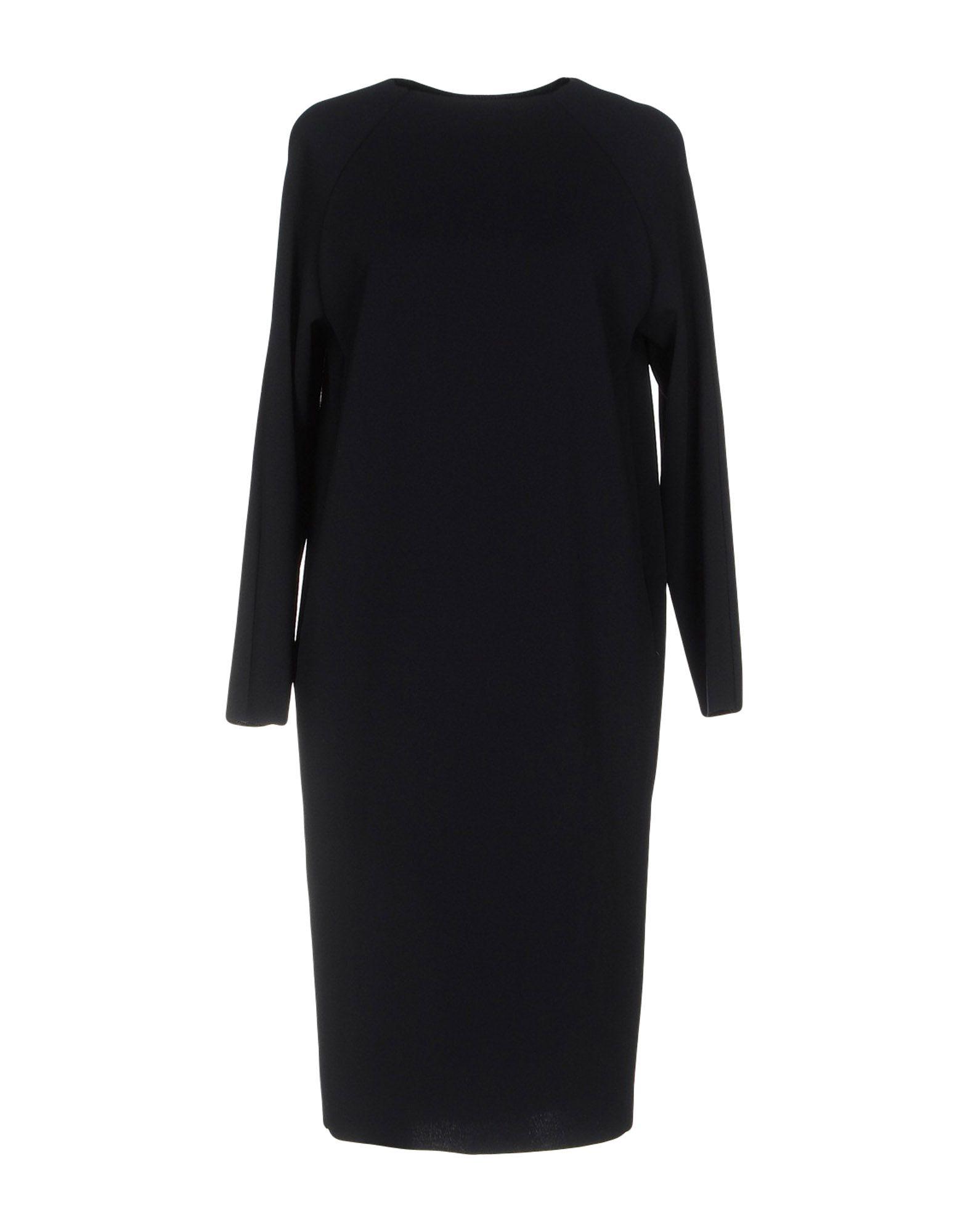 Платье до колена  - Синий цвет