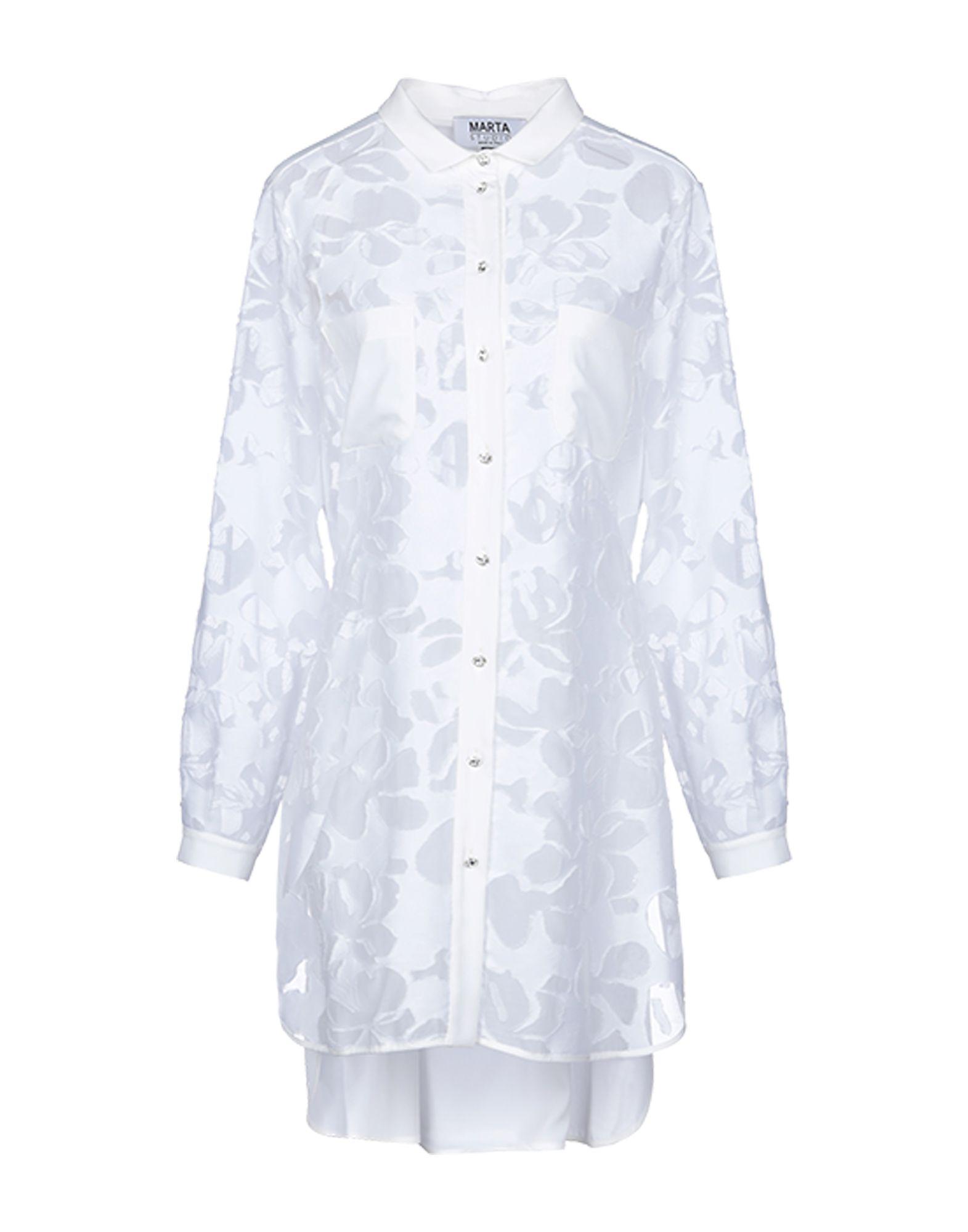 Короткое платье  - Белый цвет