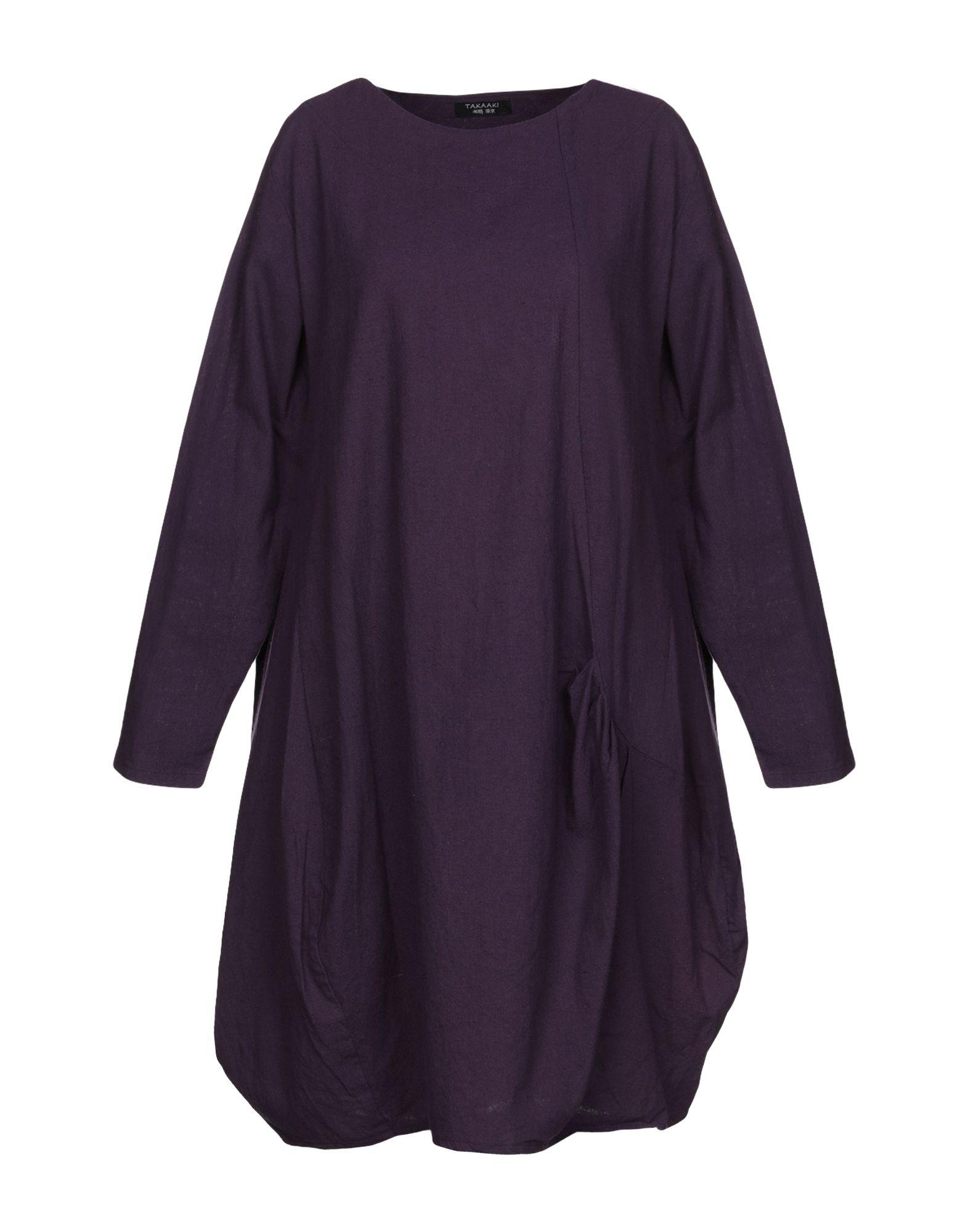 Короткое платье  - Фиолетовый цвет