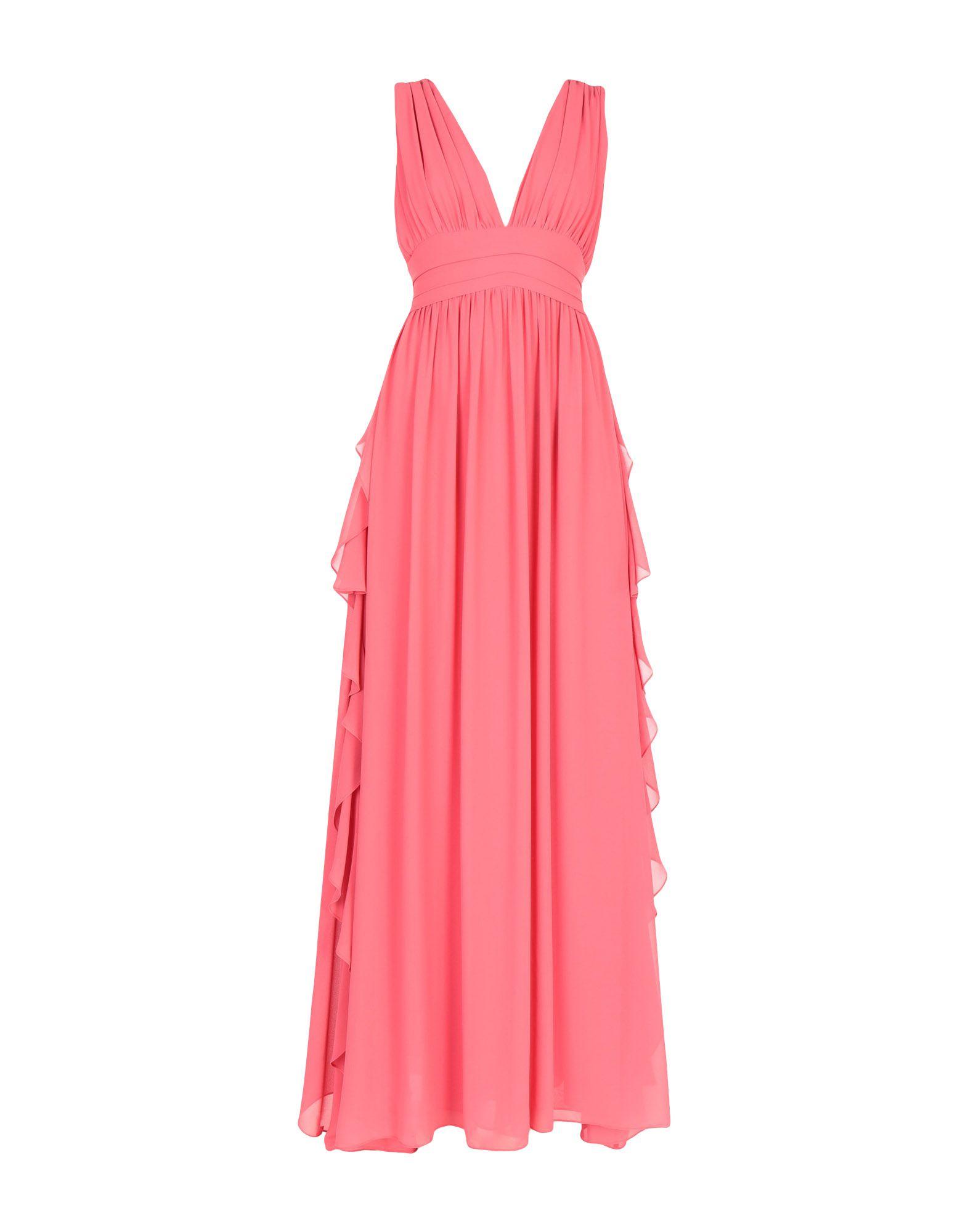 Длинное платье  - Розовый цвет