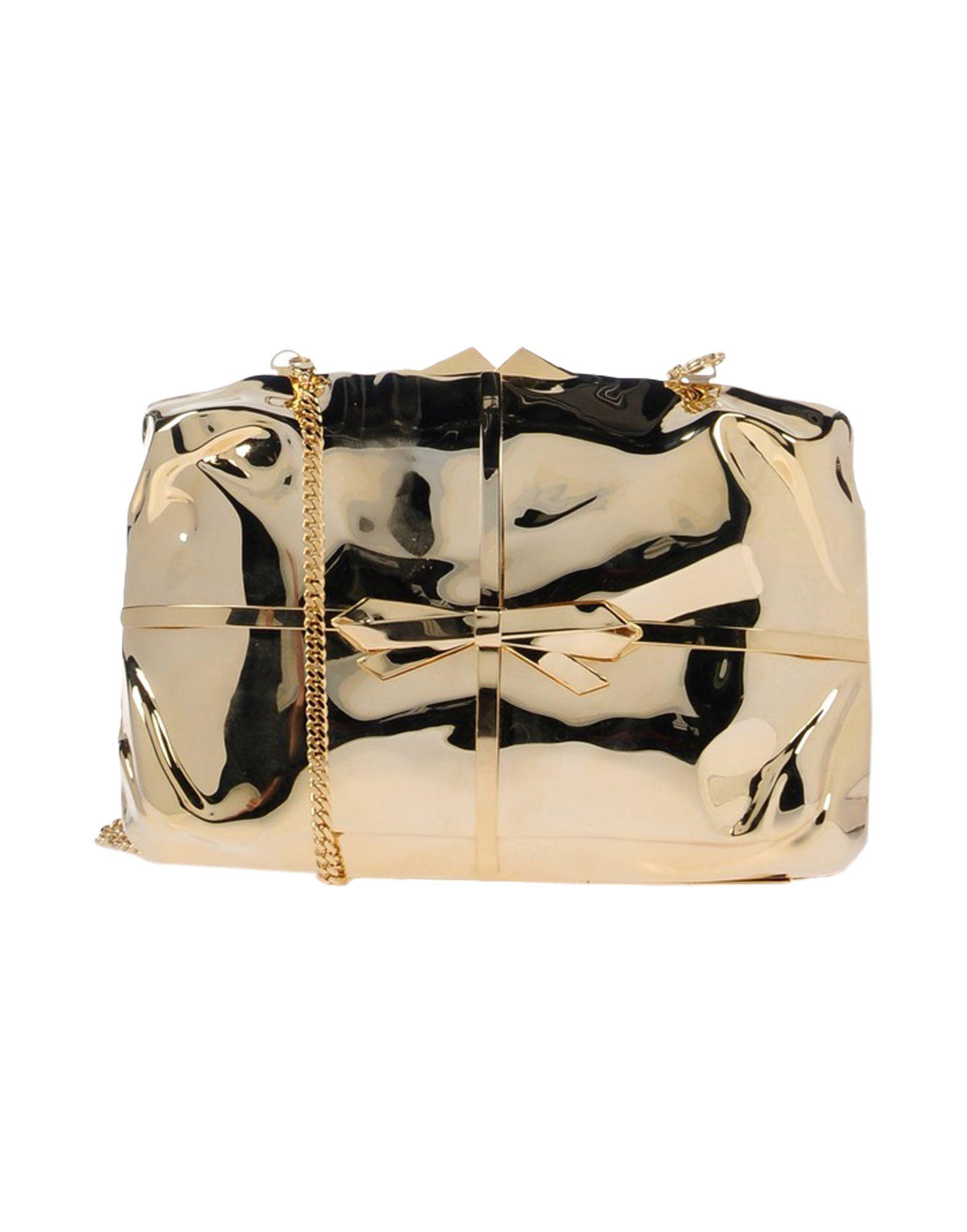 Сумка на руку  - Желтый,Серый цвет