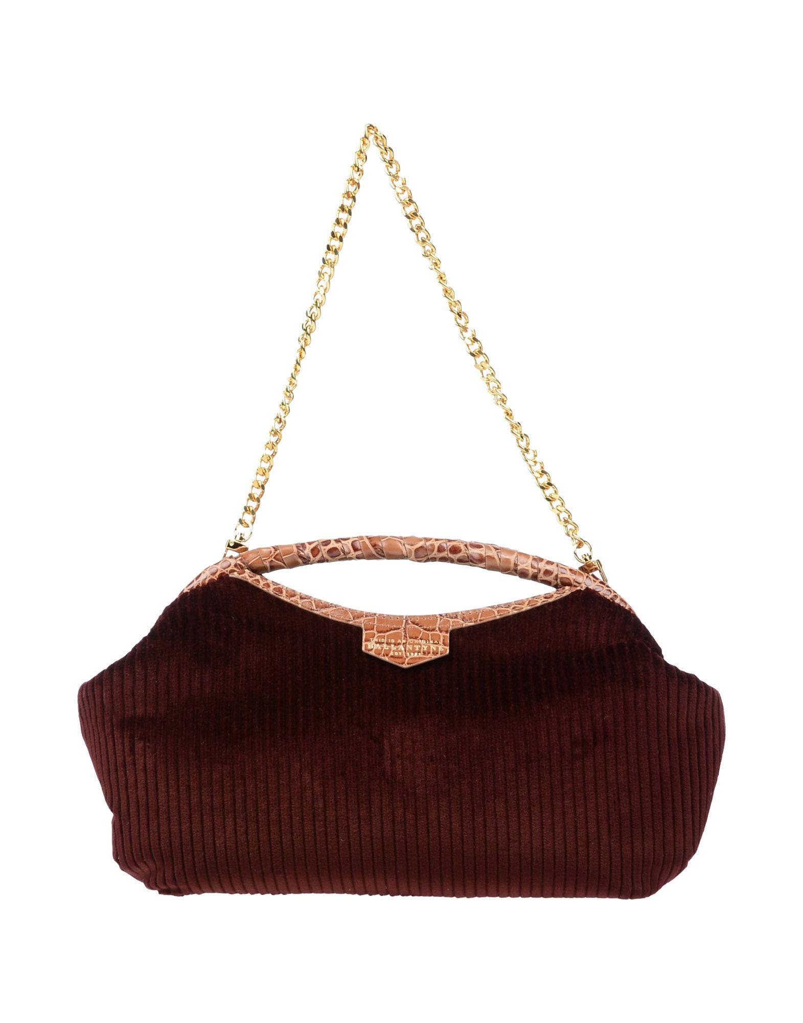 Сумка на руку  - Коричневый,Черный цвет