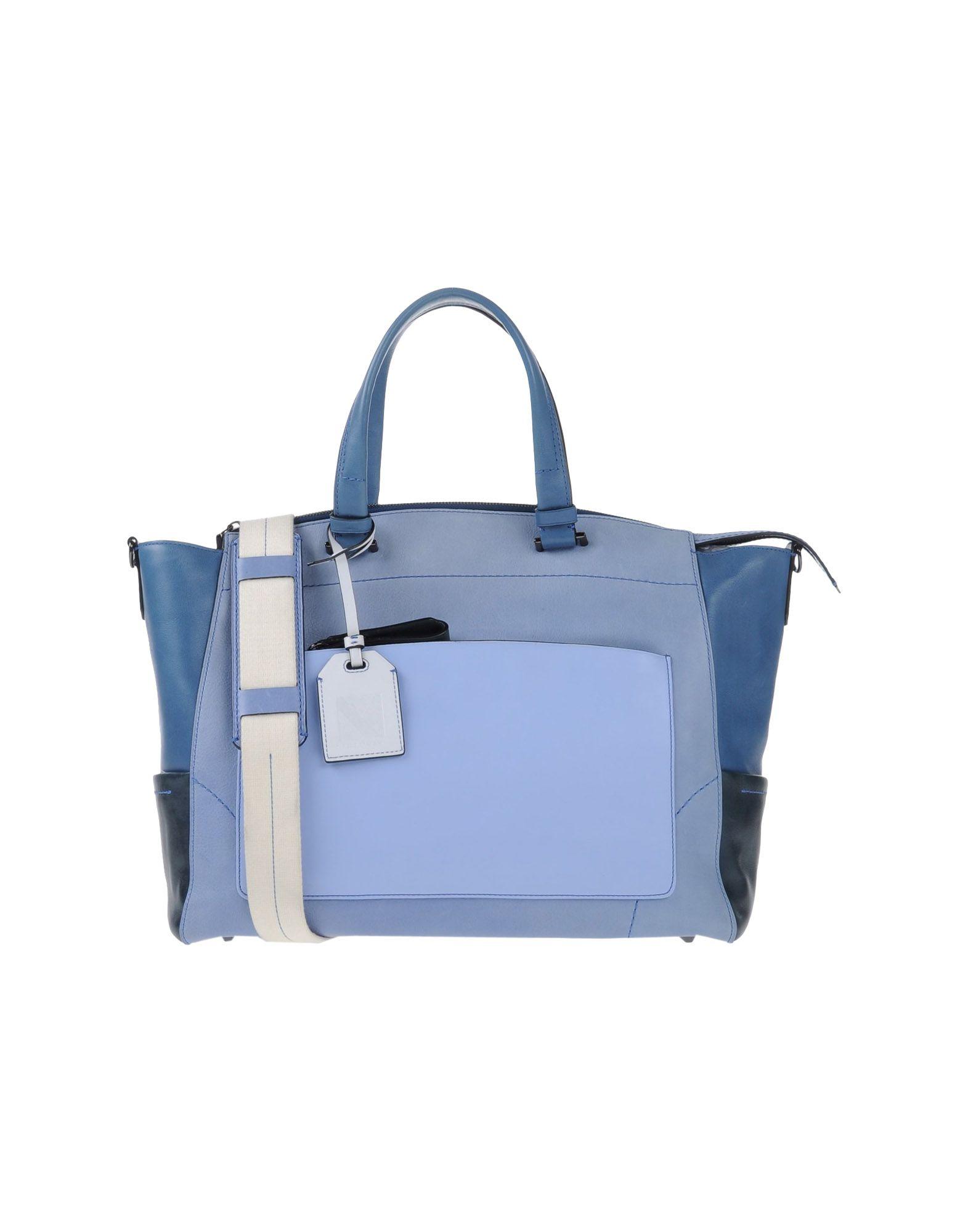 Сумка на руку  - Синий цвет