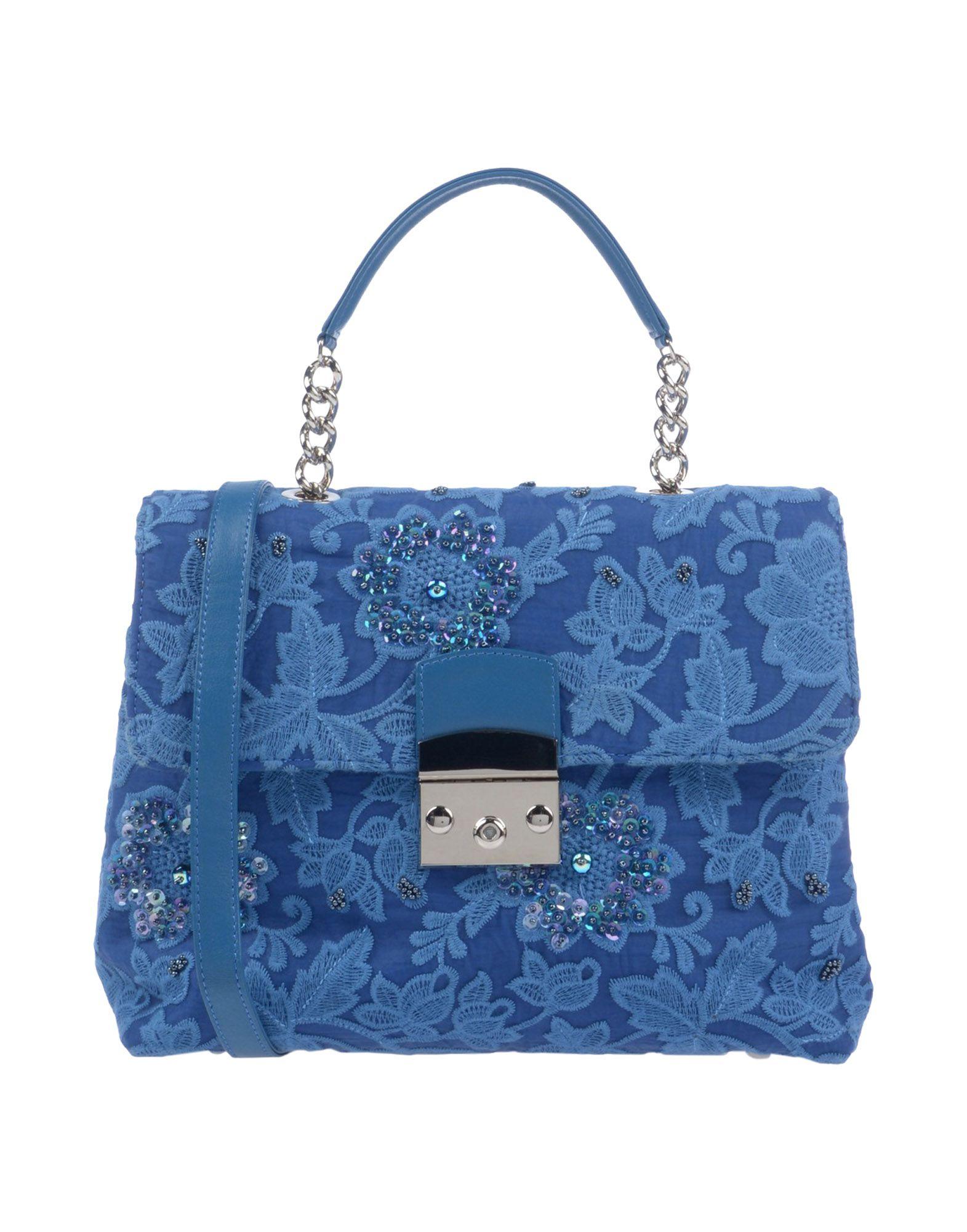 Сумка на руку  - Синий цвет