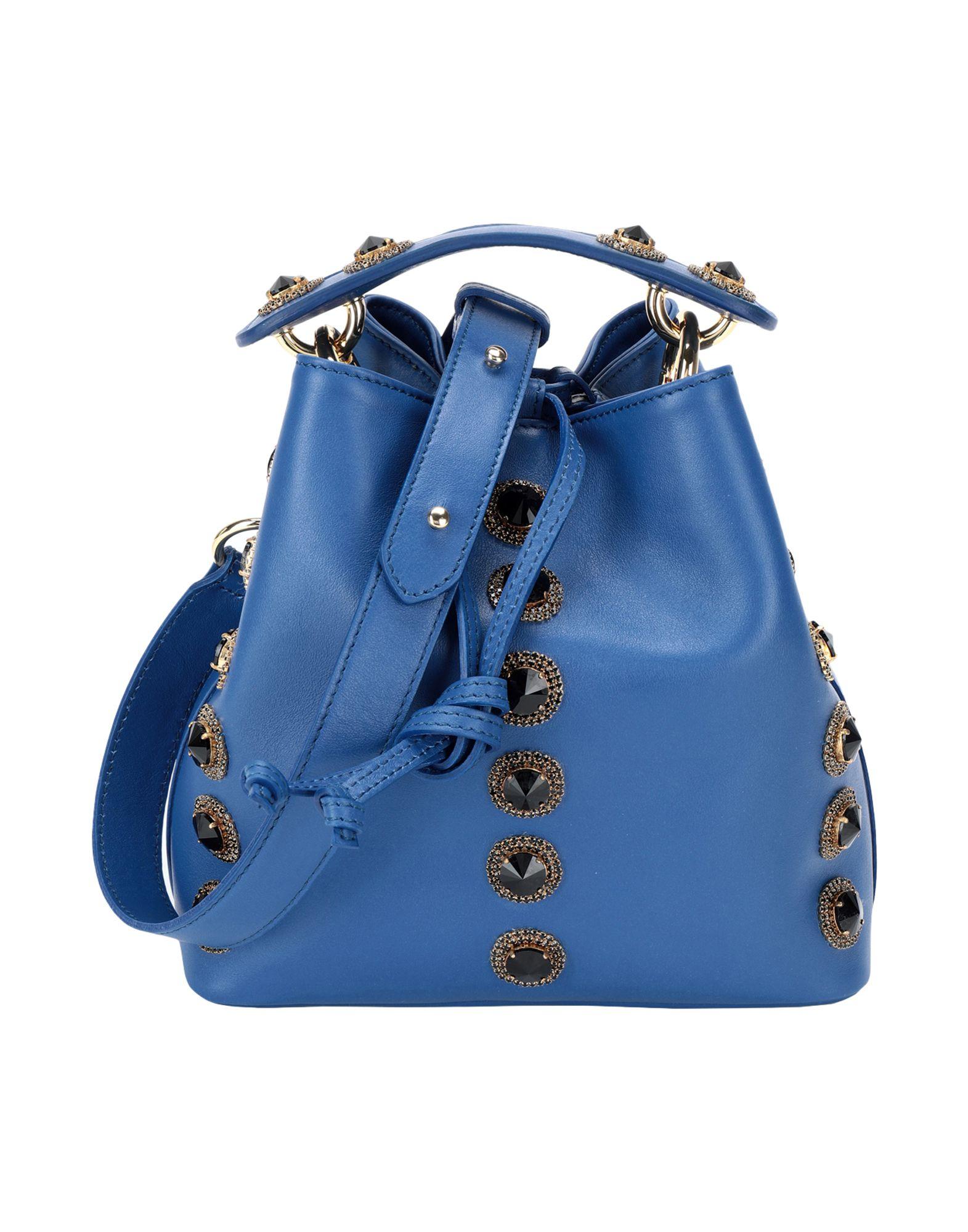 Сумка на руку  - Синий цвет