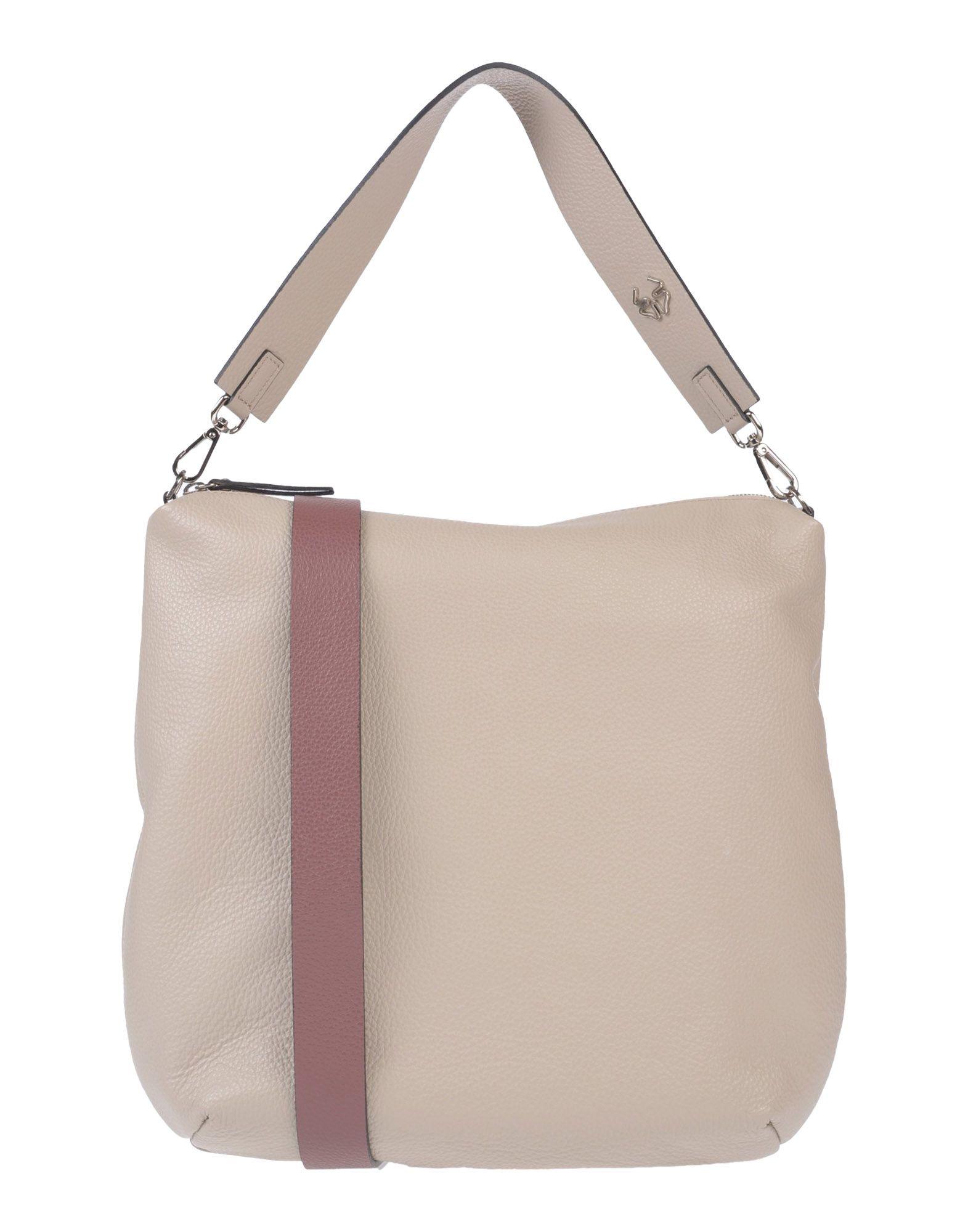 Сумка на руку  - Бежевый,Синий цвет