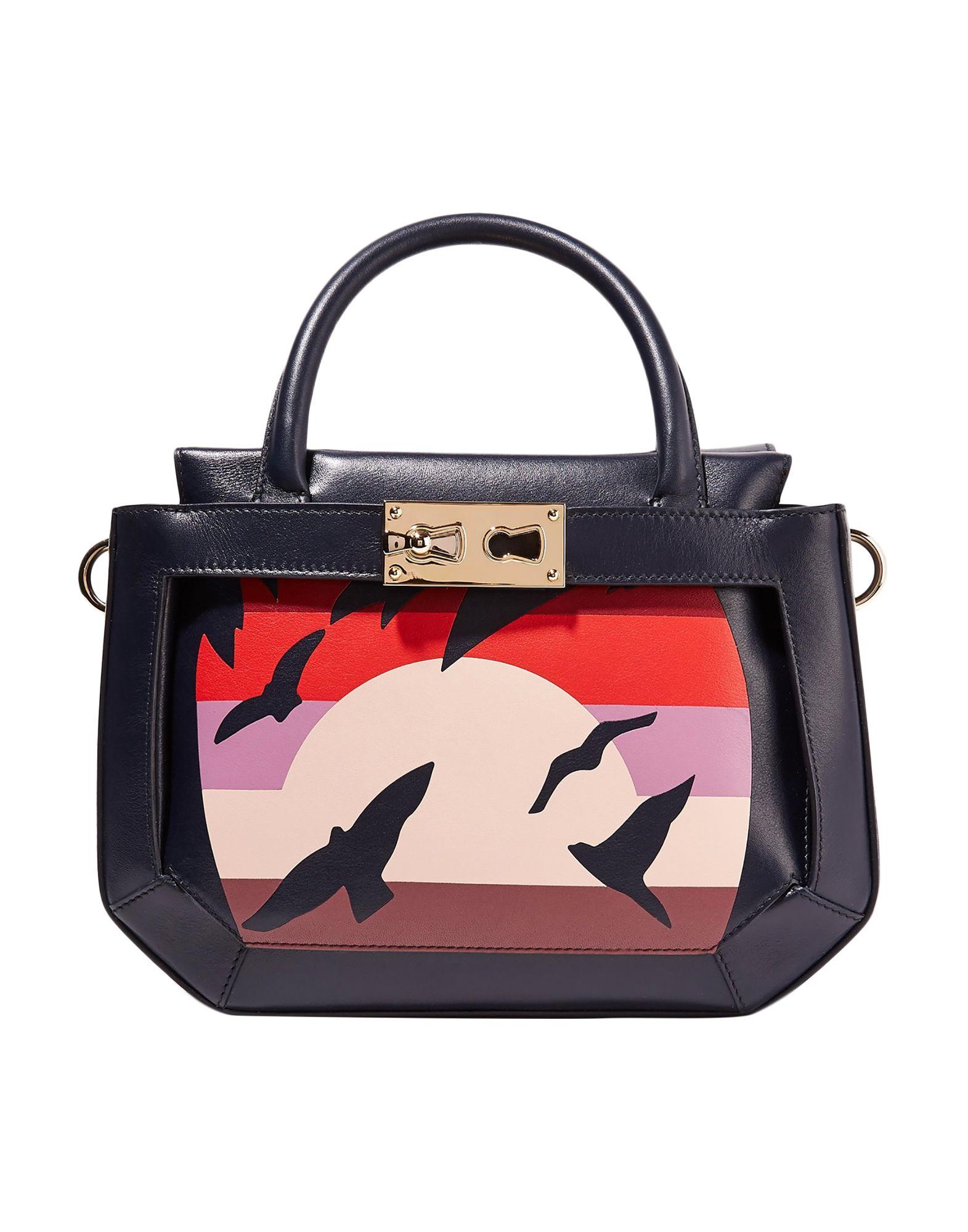 Сумка на руку  - Синий цвет