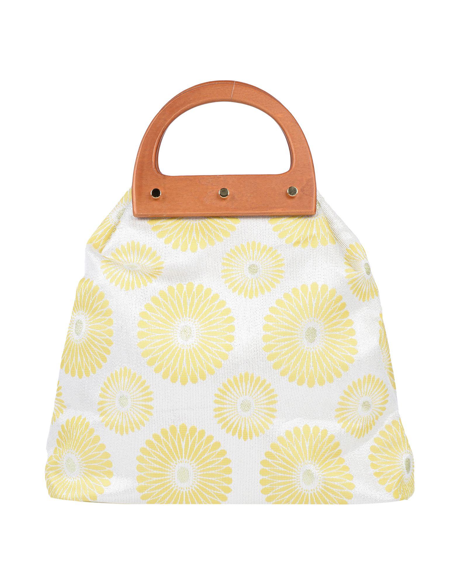 Сумка на руку  - Белый,Желтый цвет
