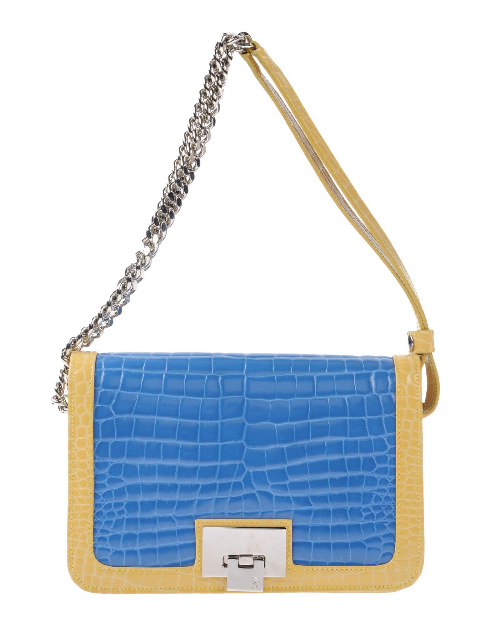 Сумка на руку  - Голубой цвет