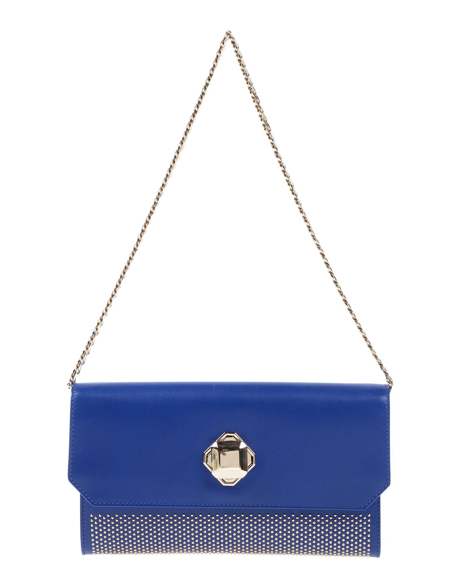 Сумка на руку  - Белый,Синий цвет