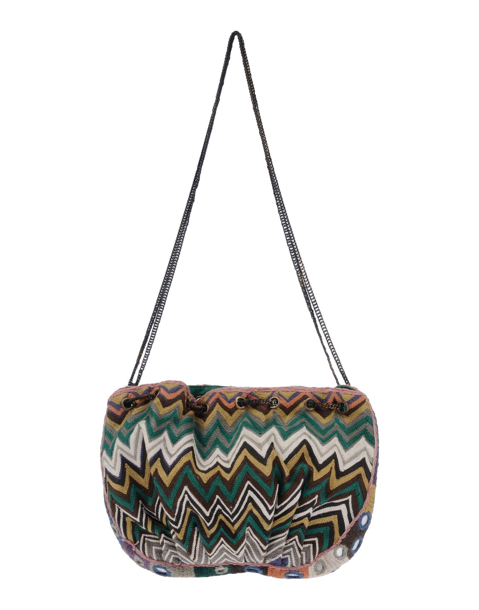 Сумка на плечо  - Зеленый цвет