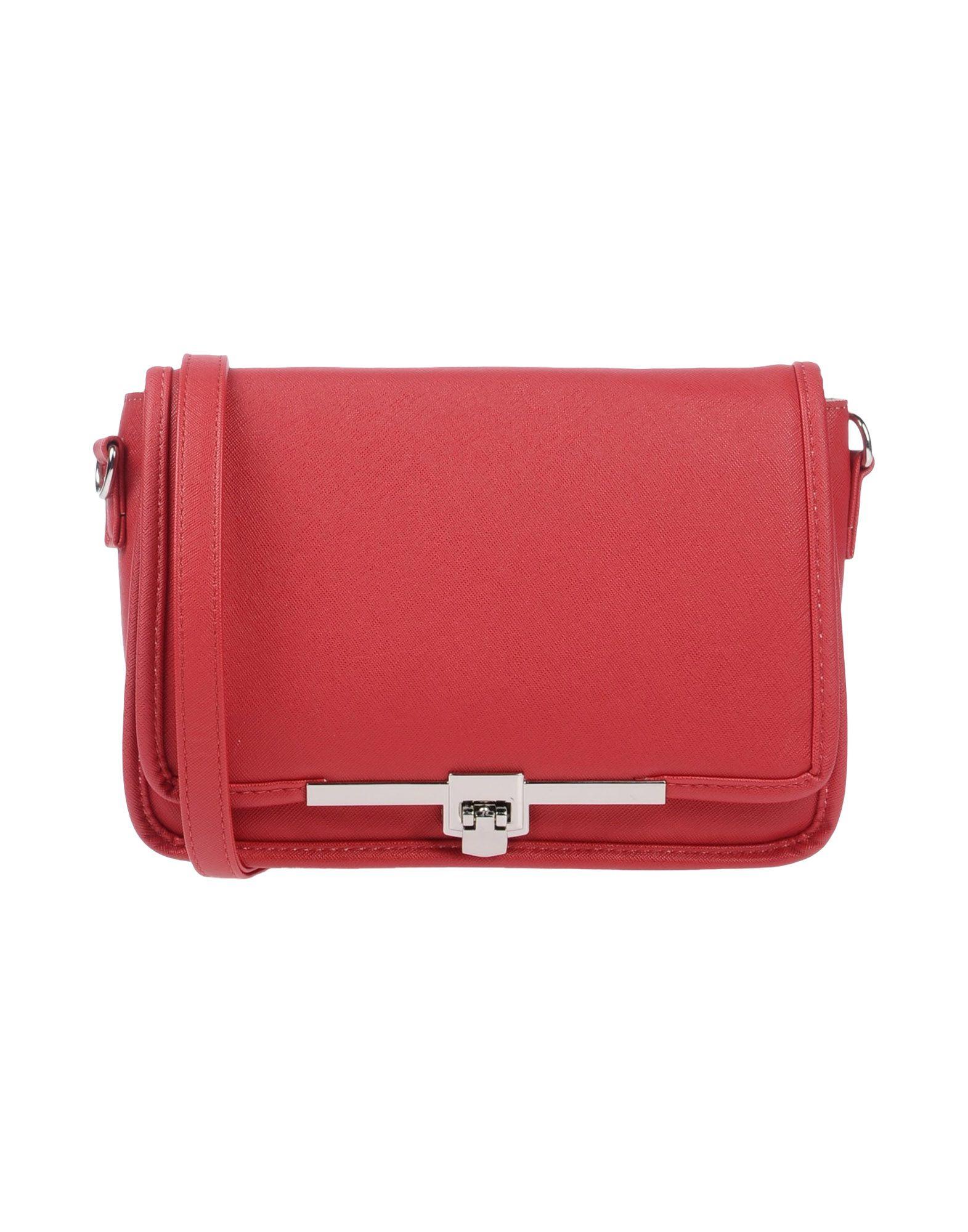 Сумка через плечо  - Коричневый,Красный цвет