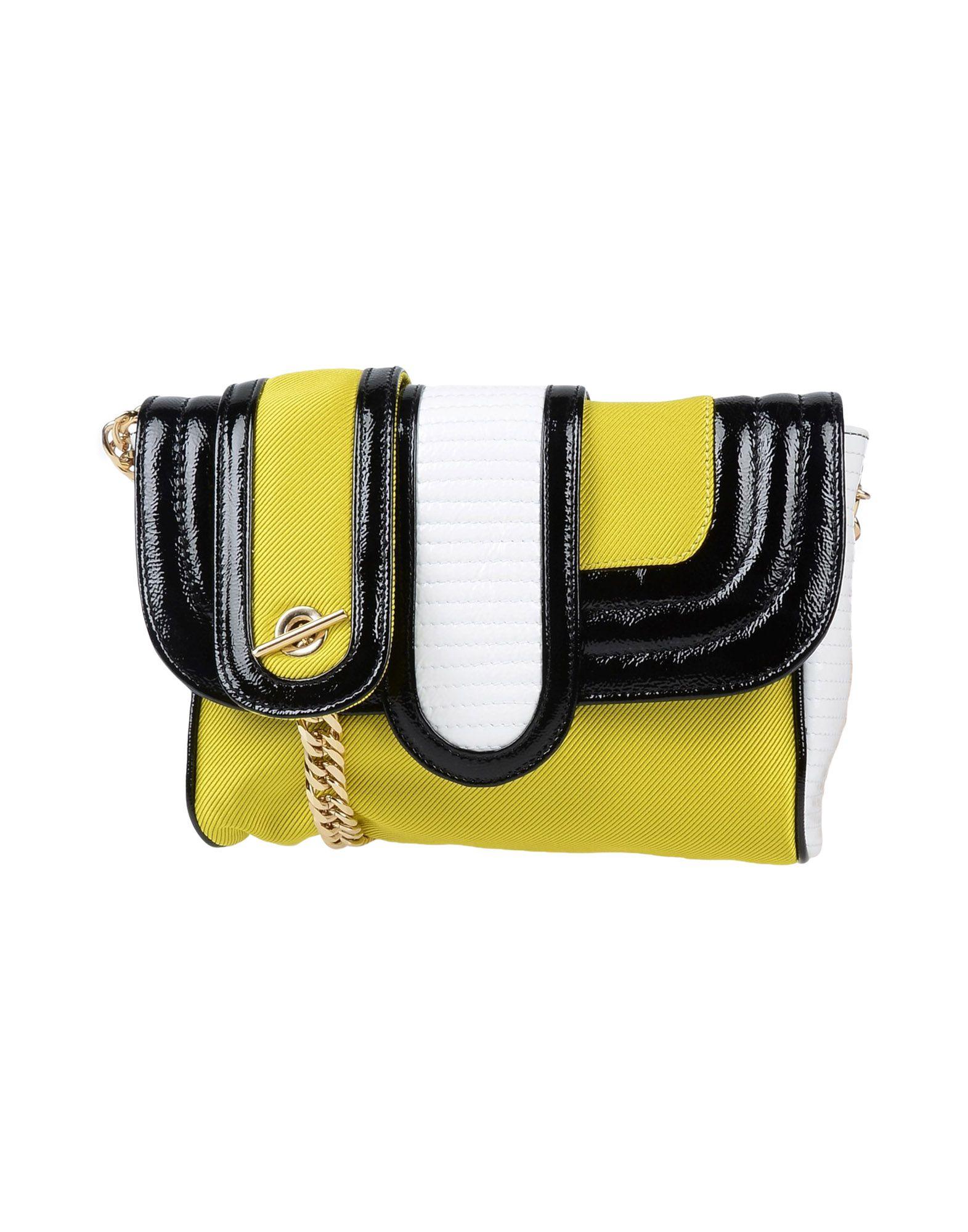 Сумка через плечо  - Желтый цвет