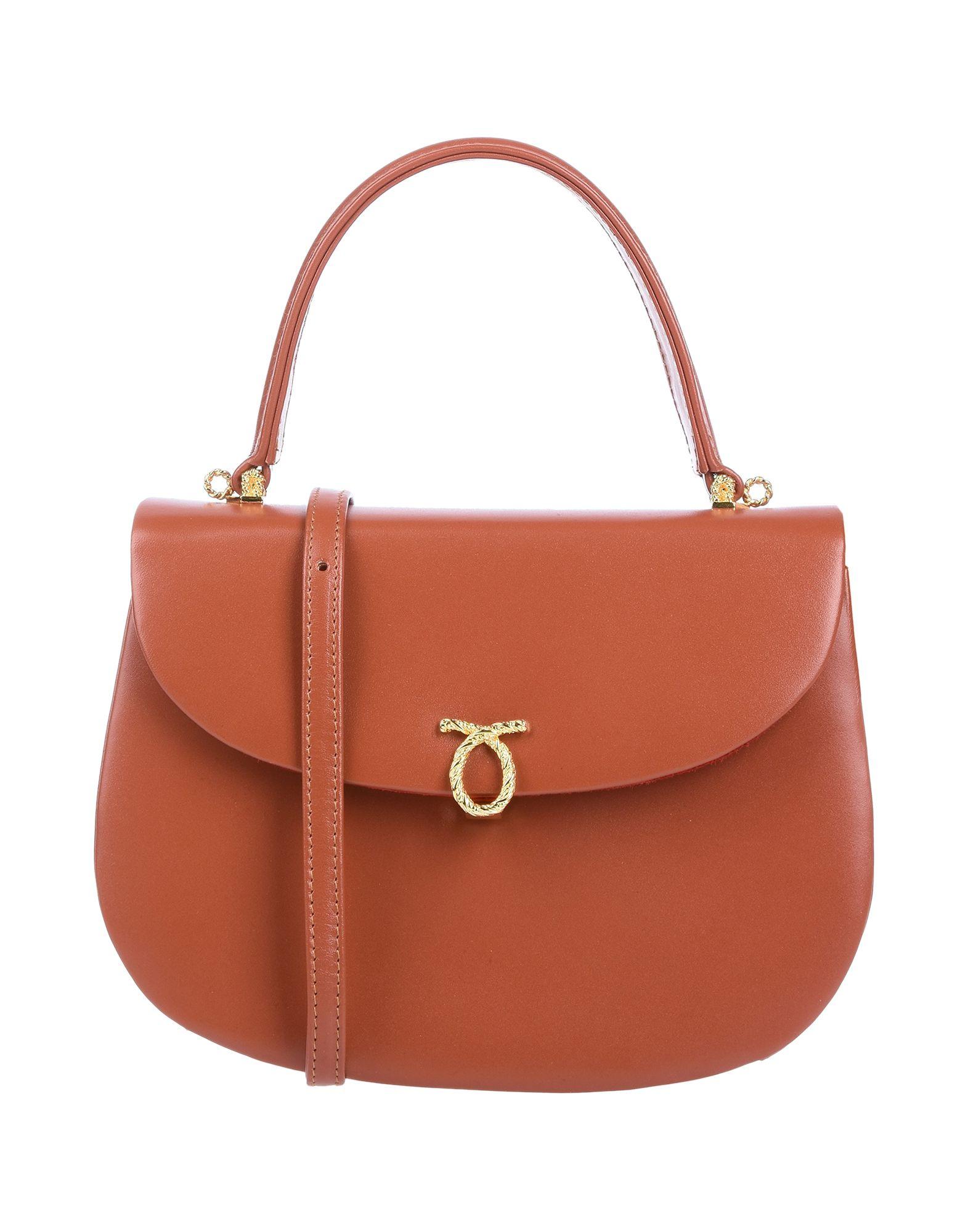 Сумка на руку  - Желтый,Коричневый,Фиолетовый цвет