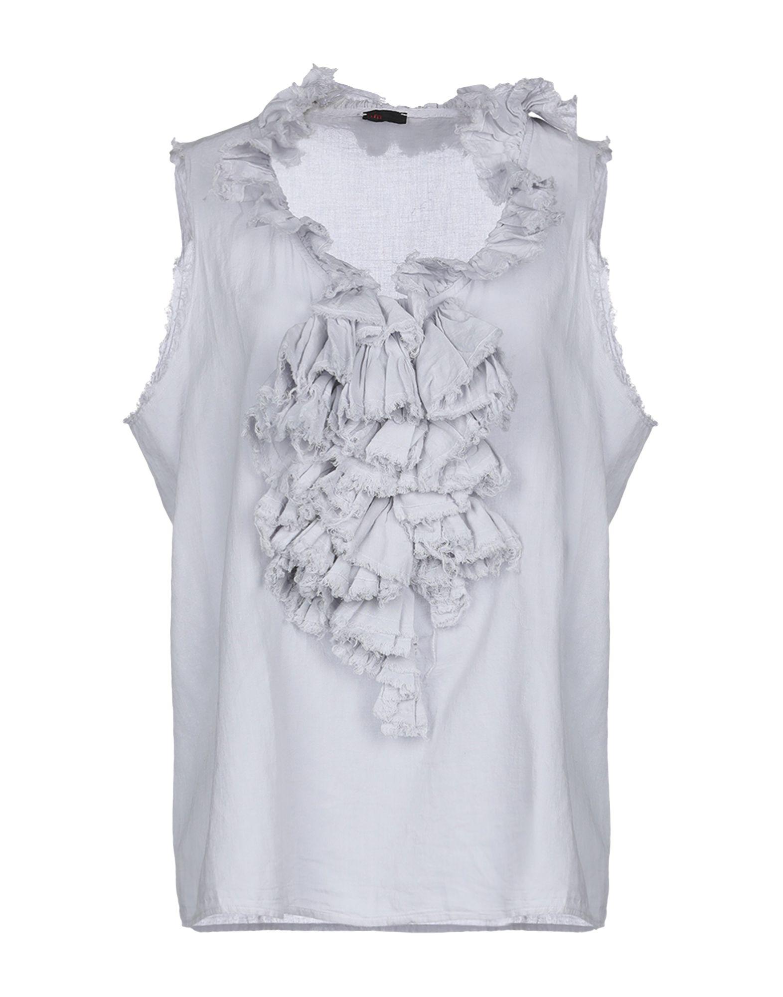 Топ без рукавов  - Серый цвет