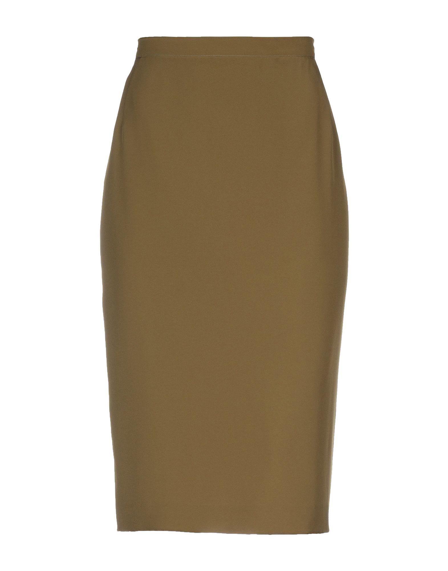 Юбка-карандаш  - Зеленый цвет