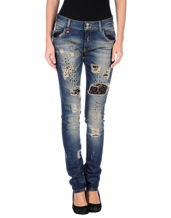 MANILA GRACE DENIM Джинсовые брюки  Брюки MANILA GRACE DENIM