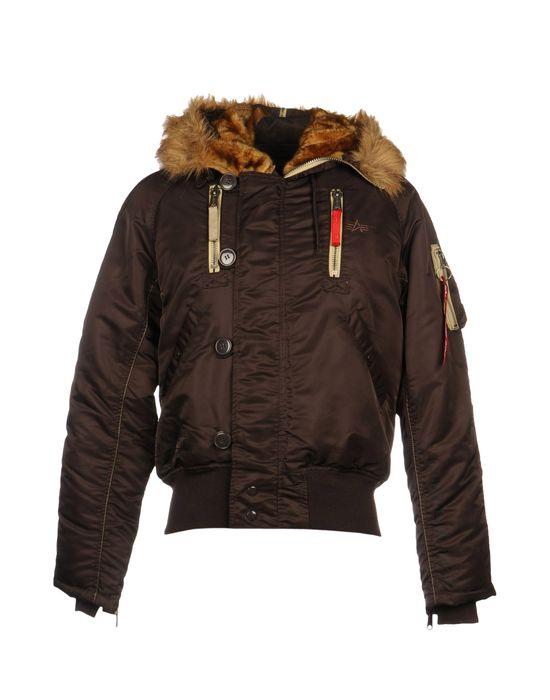 Куртка  - Темно-коричневый цвет