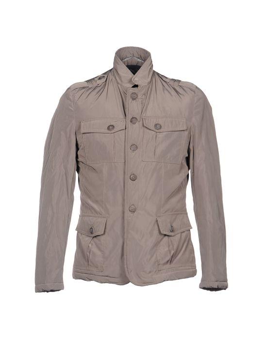 Пальто  - Темно-синий,Серый цвет