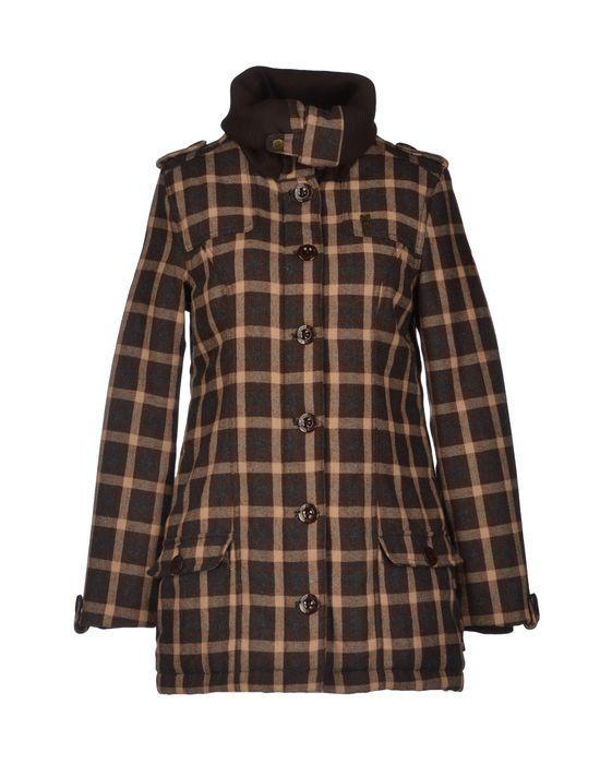 Пальто  - Темно-коричневый цвет