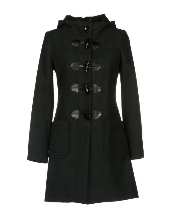 Пальто  - Темно-зеленый цвет