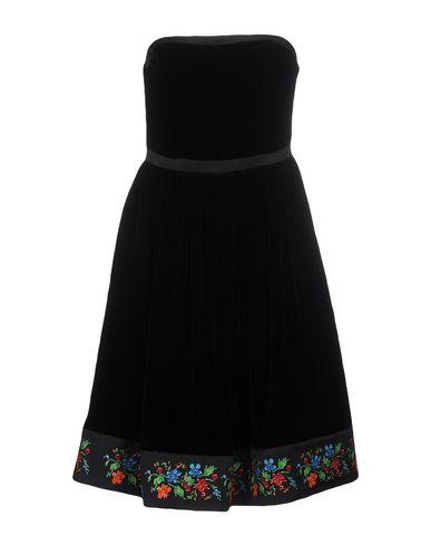 короткое платье  - Черный цвет