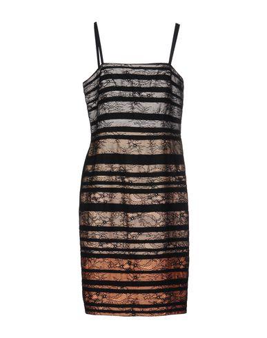 Платье до колена  - Черный цвет