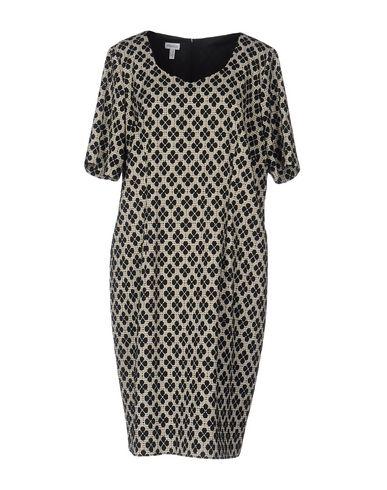 Платье до колена  - Бежевый цвет