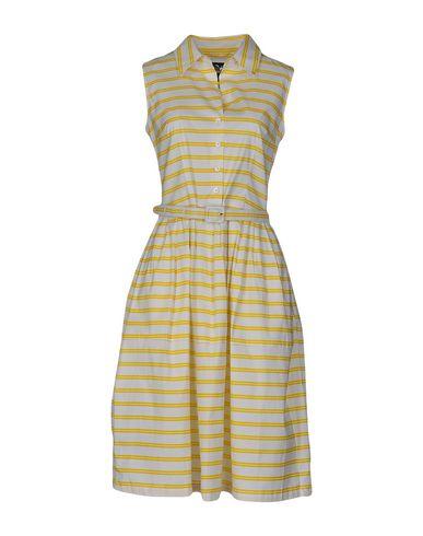 Платье до колена  - Желтый цвет