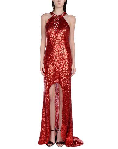 длинное платье  - Красный цвет