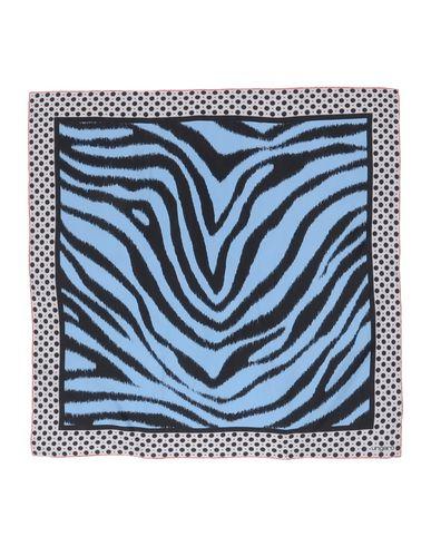 Платок  - Светло-фиолетовый,Белый,Небесно-голубой цвет