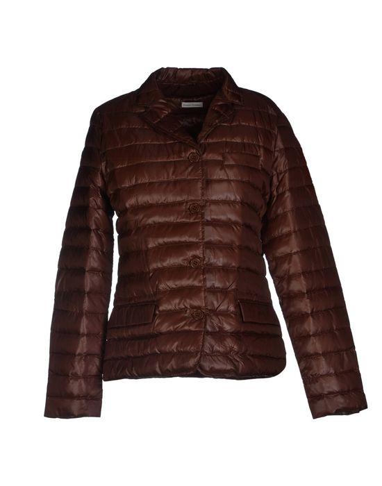 Пуховик  - Розовато-лиловый,Какао цвет