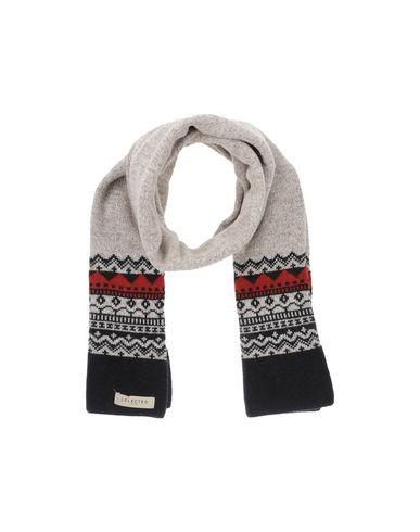 Шарф  - Темно-синий,Светло-серый цвет