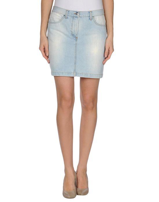 Джинсовая юбка  -  цвет